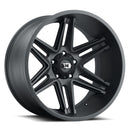 22x10 Vision 363 Razor Satin Black 8x180 ET-19 Wheel Rim-2