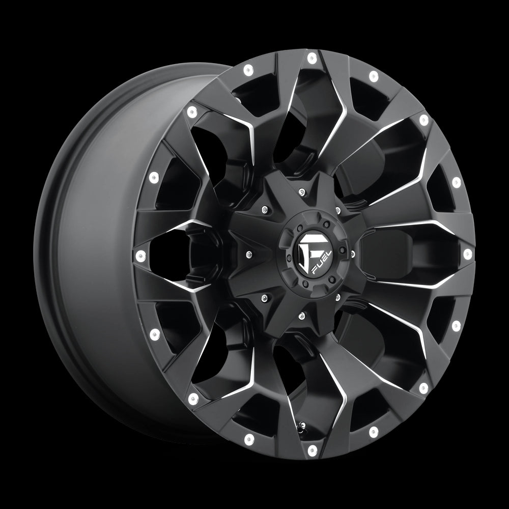 18X9 Fuel D546 Assault Matte Black Milled 6x135/139.7 ET-13 wheel/rim - 0