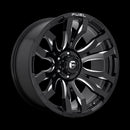 16X8 Fuel D673 Blitz Gloss Black Milled 6X139.7 ET1 wheel/rim-1