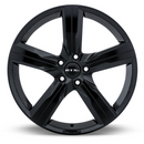 19x8 RTX Lund Satin Black 5x108 ET45 wheel/rim-2