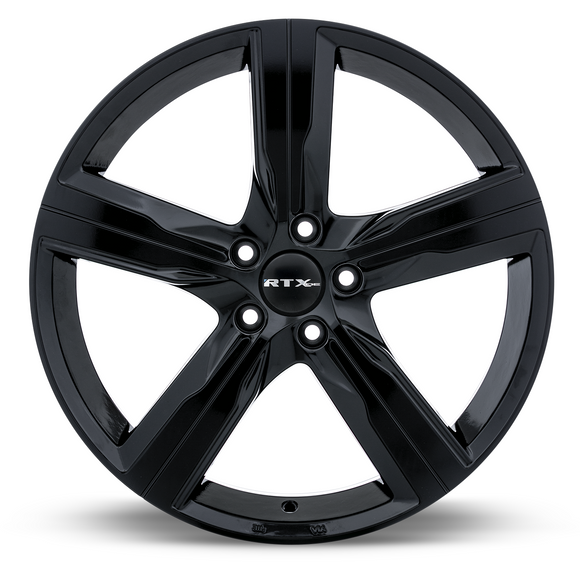 19x8 RTX Lund Satin Black 5x108 ET45 wheel/rim