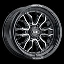 Vision 402 Riot Gloss Black Machined Face 22X10 6x135 ET-19 Wheel/Rim-1