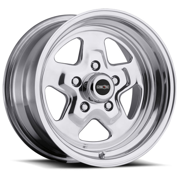 15x10 Vision 521H Nitro Polished 5x120.65 5x4.75 ET0 Wheel Rim