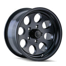 18X9 Ion Alloy 171 Black-Matte Wheel/Rim 5x127 ET0 171-8973MB-3