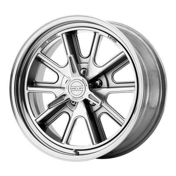 17x8 American Racing Shelby Cobra Polished Wheel/Rim 5x114.3 17-8 5-114.3
