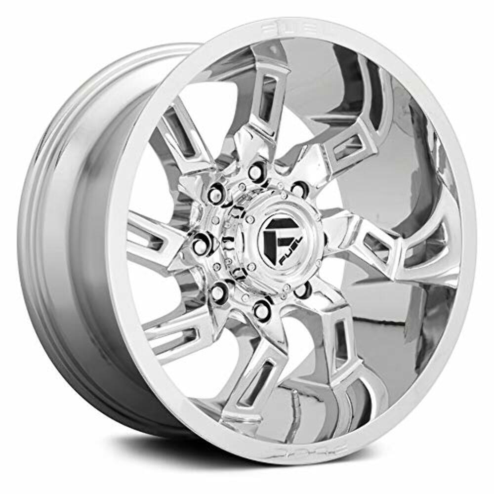 22X10 Fuel D746 LOCKDOWN Chrome 6X139.7 ET-18 wheel/rim - 0