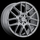 17x7.5 Vision 426H Cross Gunmetal 5x105 ET38 Wheel Rim-1