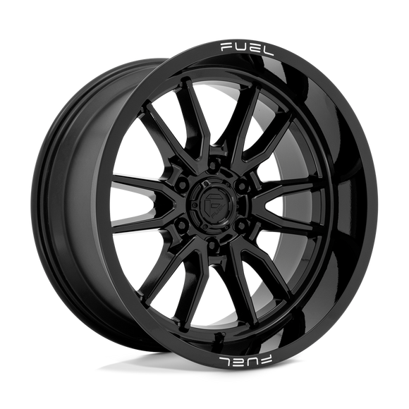 20X10 Fuel D760 Clash Gloss Black 6X139.7 ET-18 wheel/rim