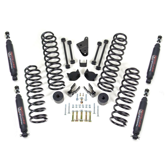 ReadyLift  69-6401 4" Coil Spring Lift Kit SST Shocks - Jeep JK Wrangler 07-18