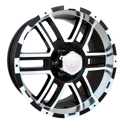 18x9 ION Alloy 179 Black Wheel/Rim 6x139.7 6-139.7 6x5.5 18-9 ET12