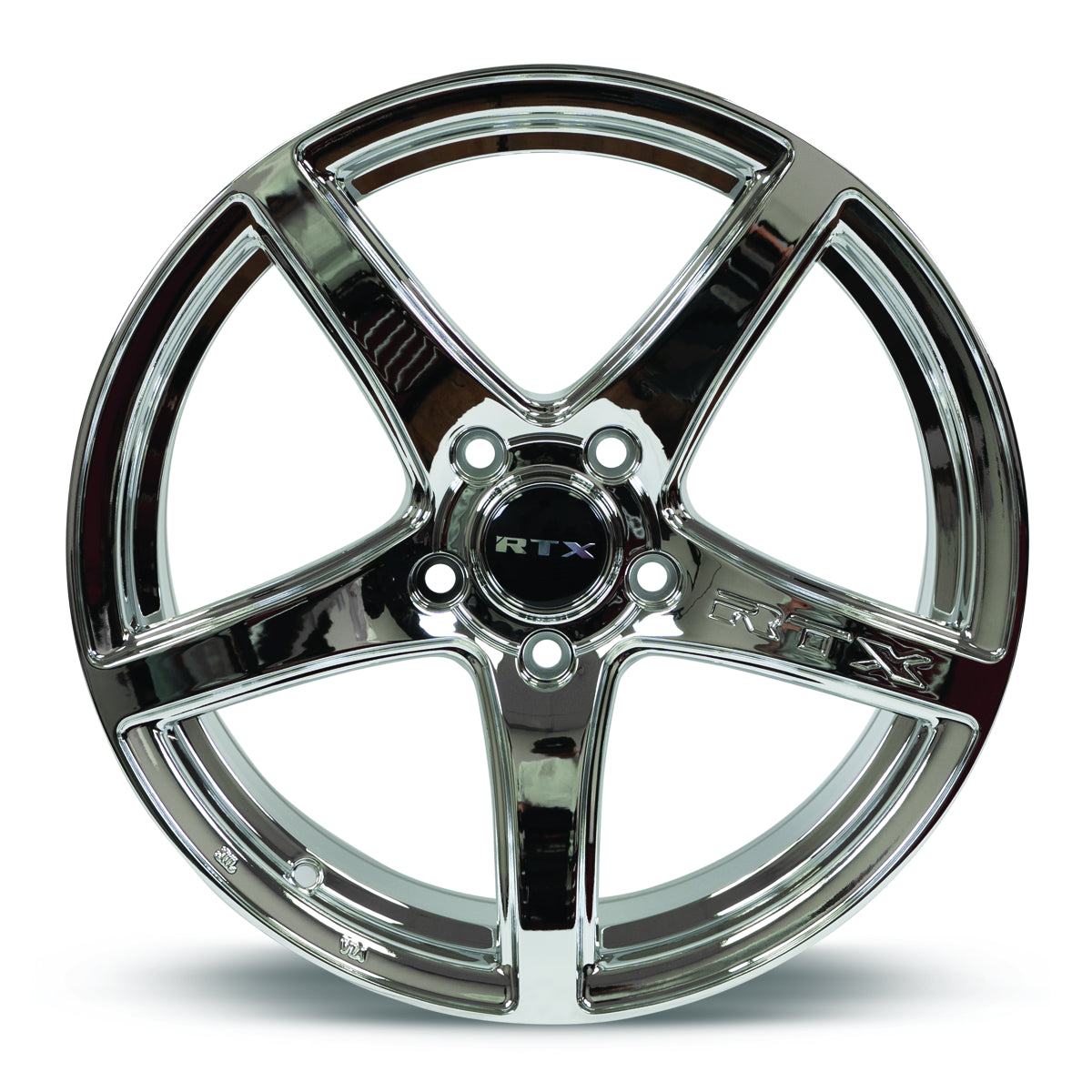 18x8 RTX Illusion Chrome / PVD 5x114.3 ET42 wheel/rim - 0