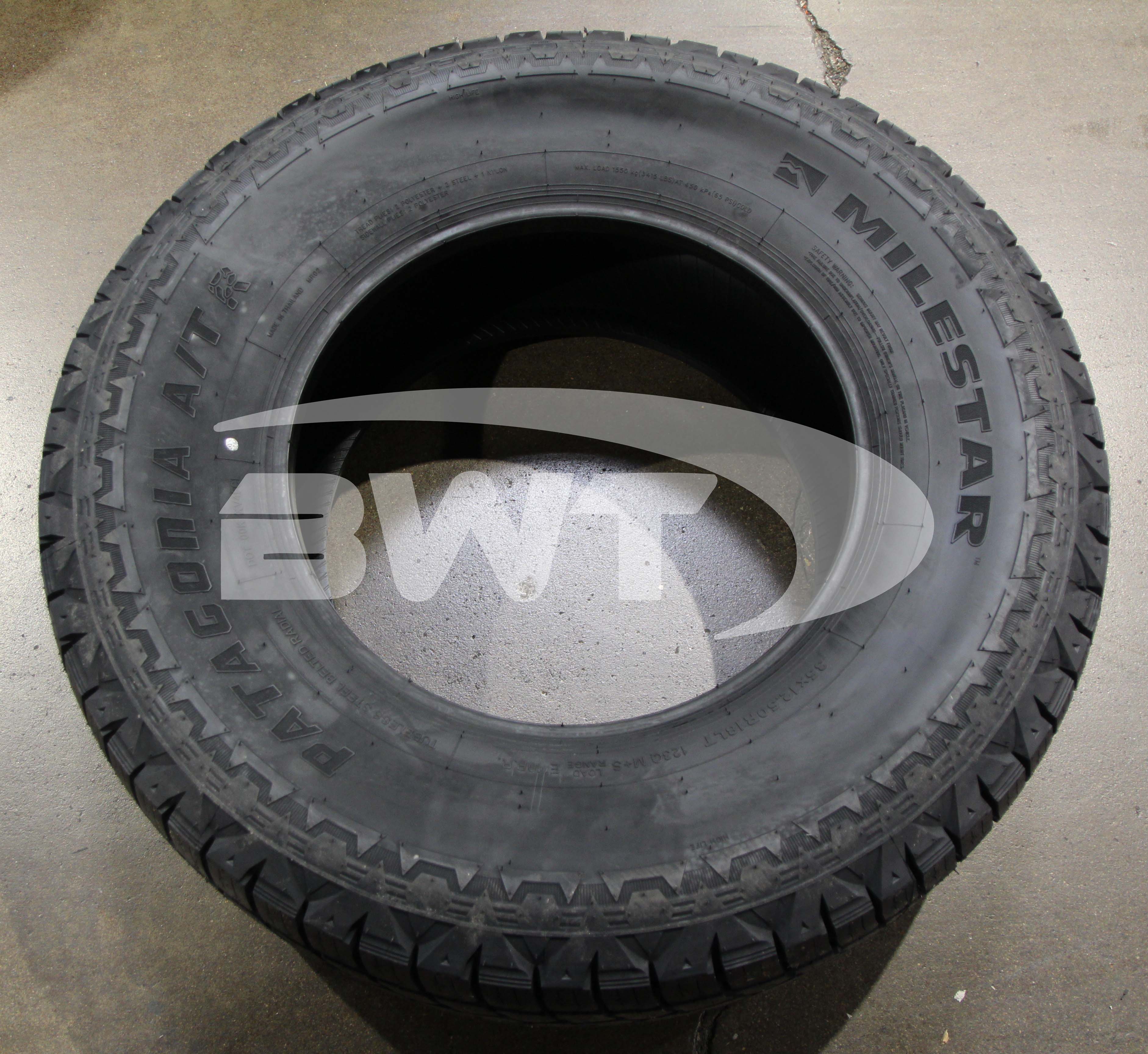 Milestar Patagonia A/T R Tire(s) 35X12.5R18 LRE BSW 123Q 35125018