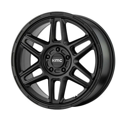 17X8 KMC KM716 NOMAD Satin Black 5X108 ET38 wheel/rim