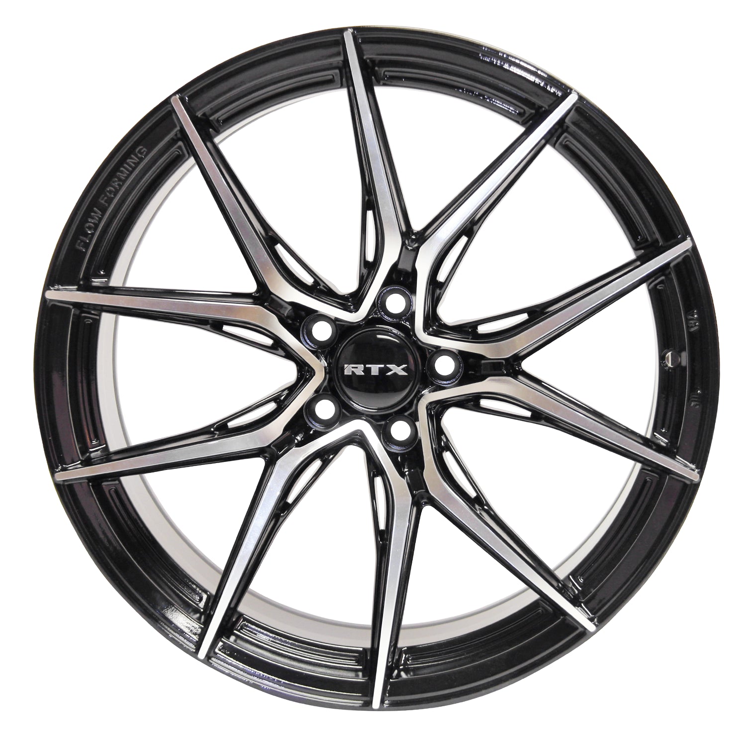 19x8.5 RTX Slick Black Machined 5x114.3 ET42 wheel/rim - 0