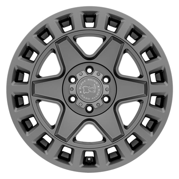 17X8 Black Rhino York M-GNMTL 6X130 ET38 wheel/rim