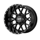20X9 Moto Metal MO986 SIEGE Gloss Black 6X135/6X139.7 ET0 wheel/rim-3