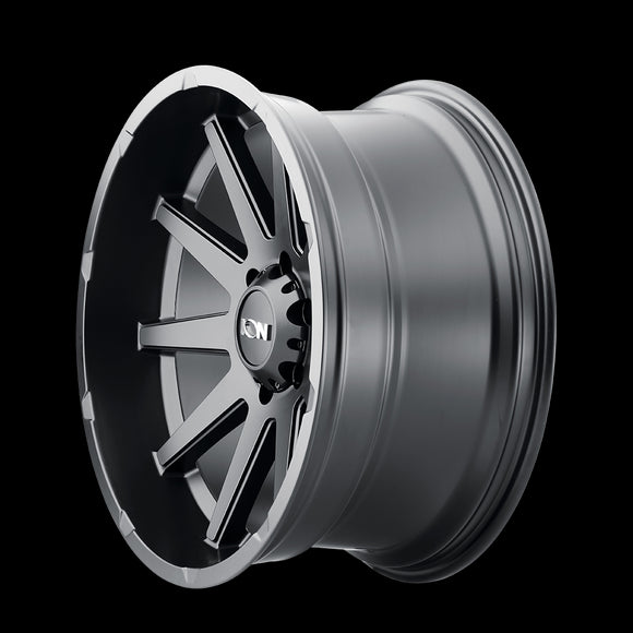 17X9 Ion Alloy 143 Black-Matte Wheel/Rim 5x127 ET-12 143-7973MB
