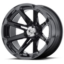 15X7 MSA OFFROAD Diesel Black Wheel/Rim 4X137 ET10 4-137 15-7 M12-05737-4
