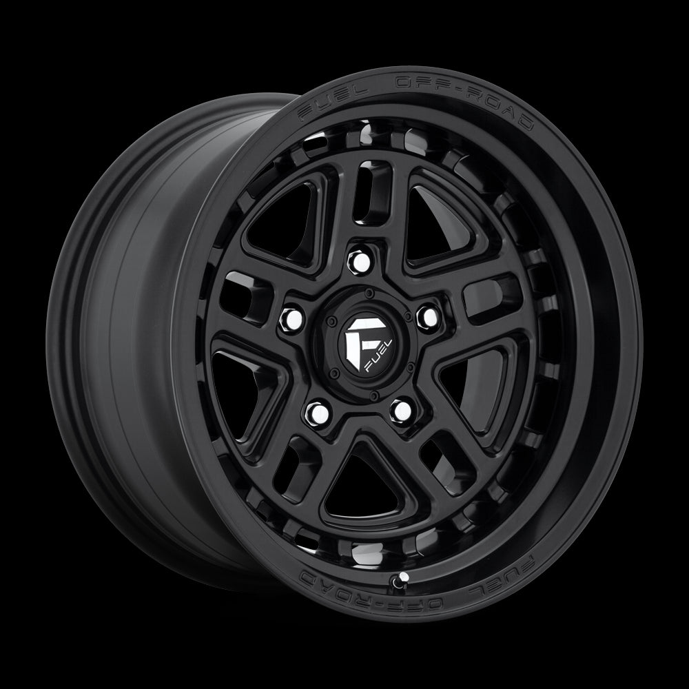 17X9 Fuel D667 NITRO Matte Black 5X127 ET-12 wheel/rim - 0