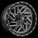 22X10 Fuel D581 Triton Gloss Black Milled 8X170 ET-18 wheel/rim-3