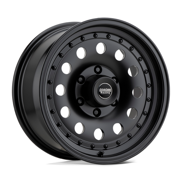 17X8 American Racing AR62 OUTLAW II Satin Black 6X135 ET30 wheel/rim