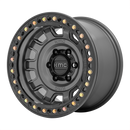 17X9 KMC KM236 TANK Beadlock Anthracite 6X139.7 ET-38 wheel/rim-3