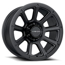 17x8.5 Vision 353 Turbine Matte Black 5x127 5x5 ET-6 Wheel Rim-2