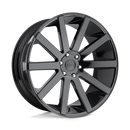 26X10 Dub Shot Calla Gloss Black 6x139.7 S219260084+20-2