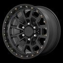 17X8.5 KMC KM718 SUMMIT Satin Black 6X139.7 ET0 wheel/rim-3