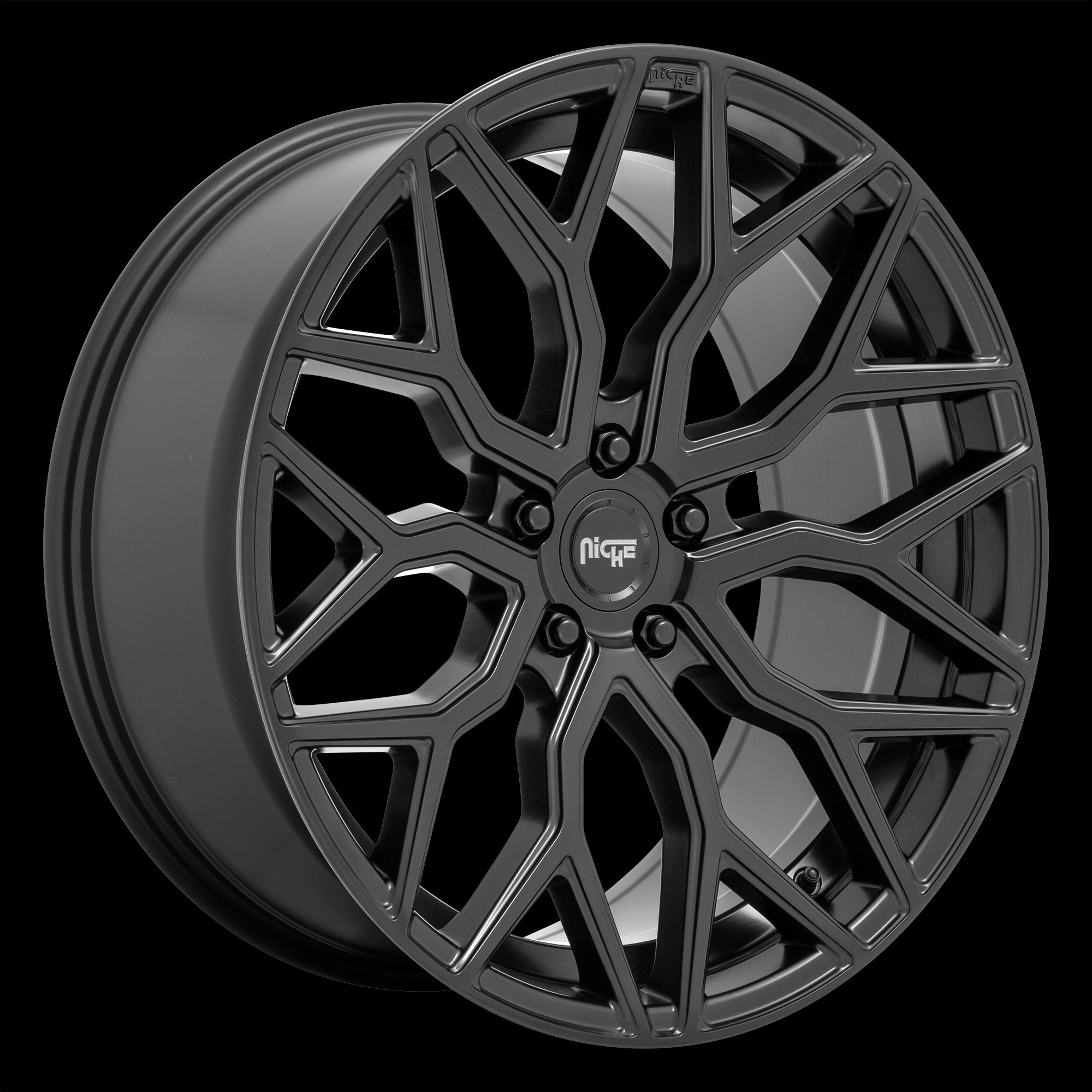 20X10.5 Niche M261 MAZZANTI Matte Black 5X115 ET20 wheel/rim