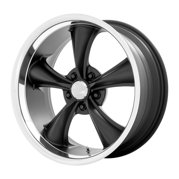 20.00x10.00 AME Boss Textured Black With Diamond Cut Lip 5x120.65 2.00 5.58 72.5