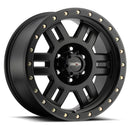 15x8 Vision 398 Manx Matte Black 6x139.7 6x5.5 ET-19 Wheel Rim-2