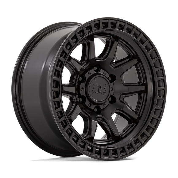 17X8.5 Black Rhino CALICO Matte Black 5X127 ET0 wheel/rim