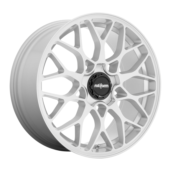 20X10.5 Rotiform R189 Gloss Silver 5X120 ET40 wheel/rim