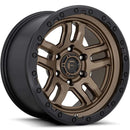 18X9 Fuel D702 AMMO Matte Bronze Black Bead Ring 5X127 ET20 wheel/rim-2