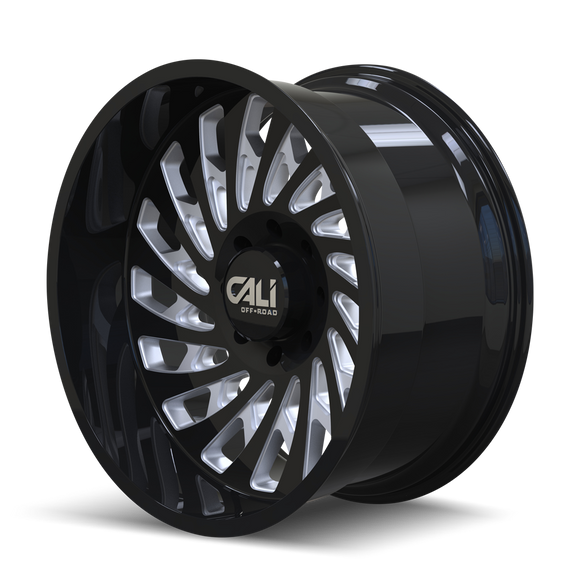 20x12 Cali Off-Road Switchback Black-Gloss Wheel/Rim 5x127 9108-2273BM