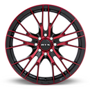 17x7.5 RTX Vertex Black Machined Red 5x114.3 ET40 wheel/rim-2