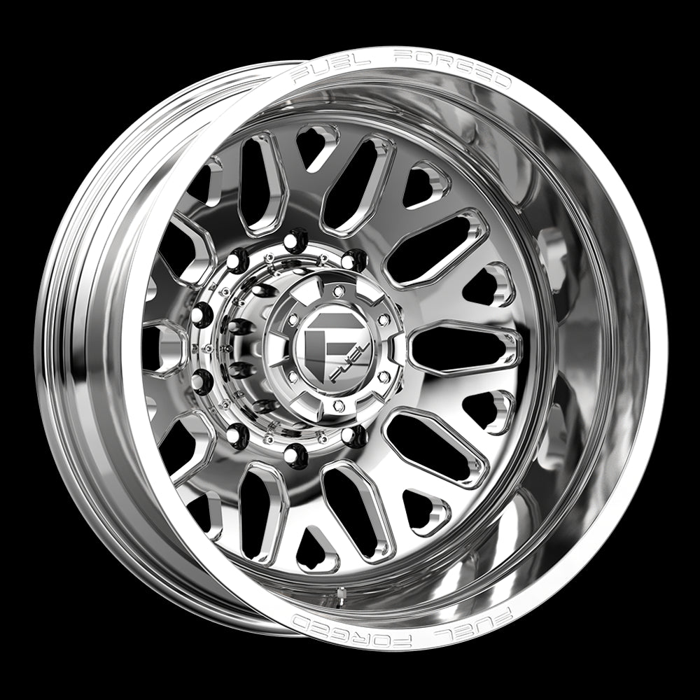 24X12 Fuel MONO DE19 FF19D Polished 10X170 ET-50 wheel/rim