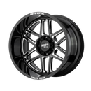 20X10 Moto Metal MO992 FOLSOM Gloss Black Milled 8X165.1 ET-18 wheel/rim-3