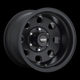 16X8 American Racing Baja Black Wheel 6X139.7 ET0 6-139.7 16-8 AR1726883B