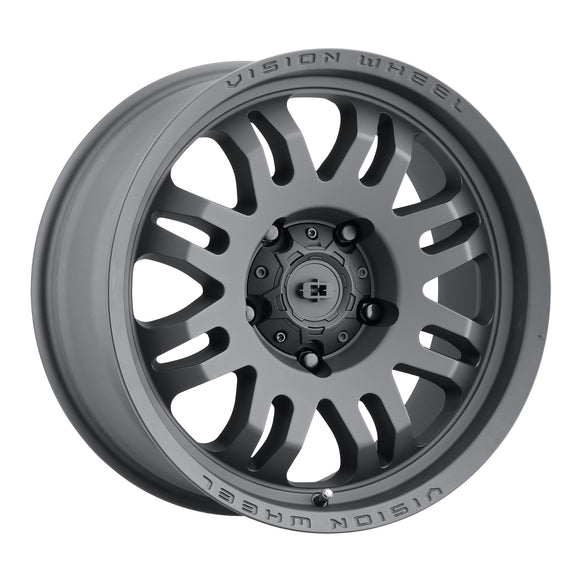 18x9 Vision 409 Inferno Black Wheel 8x165.1 ET-12 CB125.1