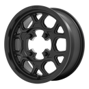 15X6 KMC ATV KS133 MESA LITE Satin Black 4X137 ET38 wheel/rim-3