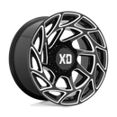 20X10 XD XD860 ONSLAUGHT Gloss Black Milled 8X170 ET-18 wheel/rim-2