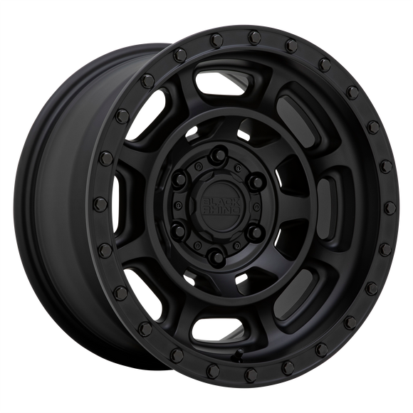 17X8.5 Black Rhino CONVOY Matte Black 5X127 ET-18 wheel/rim