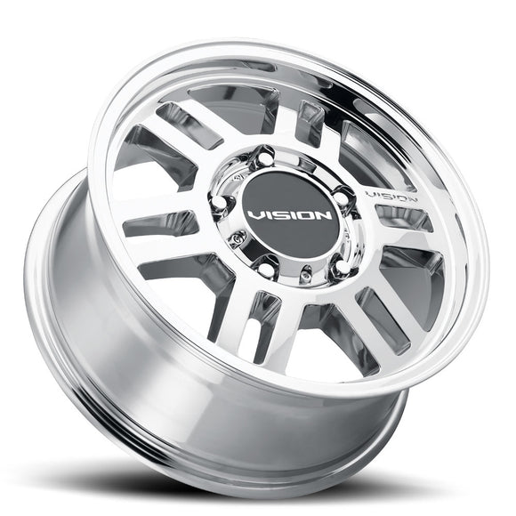 Vision 355 Satin Black 16x6.5 6x130 ET 45 84mm wheel/rim