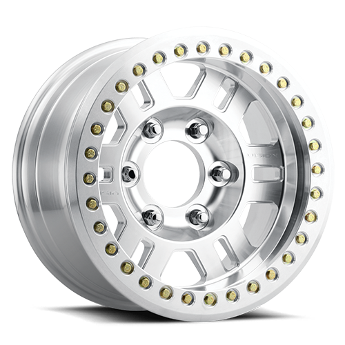 Vision 398BL Manx-Beadlock Machined 17X8.5 6x6.5 6x165.1 ET-15 Wheel/Rim