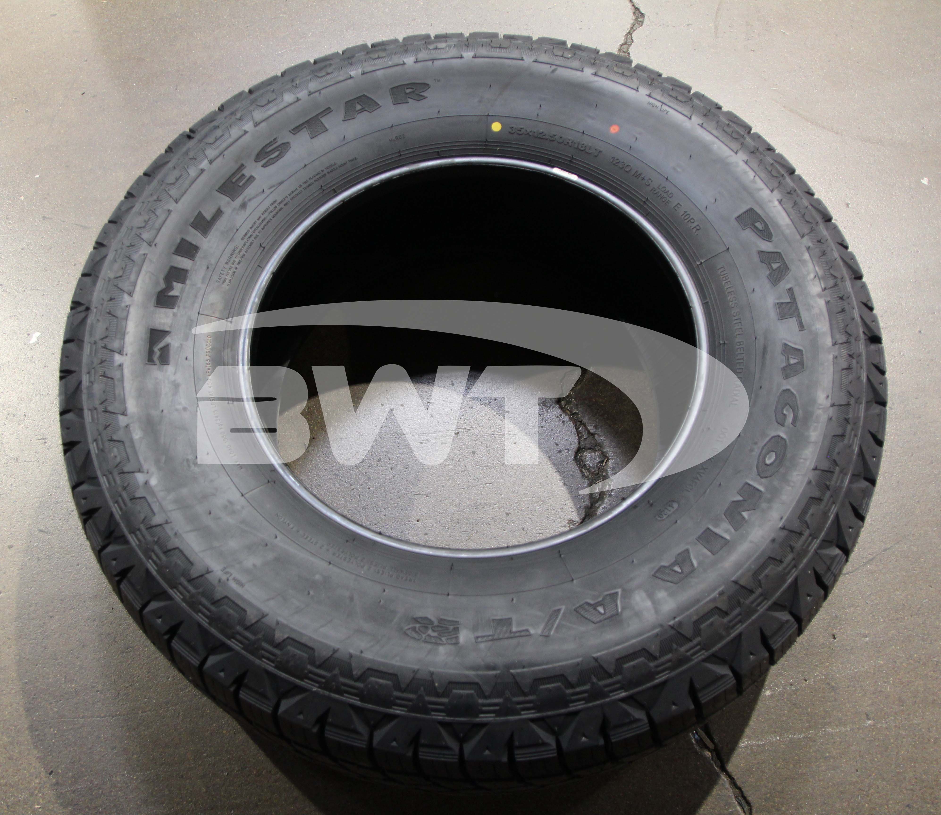 Milestar Patagonia A/T R Tire(s) 35X12.5R18 LRE BSW 123Q 35125018