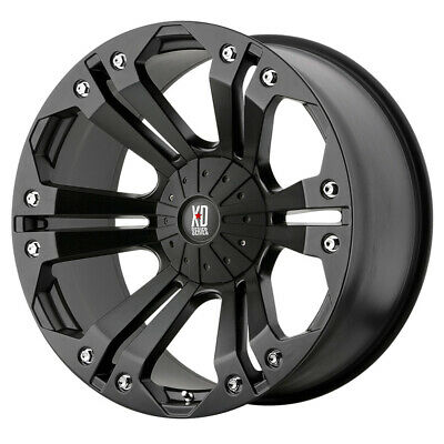18x9 KMC XD Monster Black Wheel/Rim 5x114.3 5-114.3 5x4.5 18-9 ET35