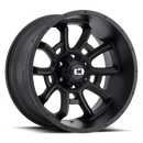 20x12 Vision 415 Bomb Satin Black Wheel 6x139.7 ET-51 CB106.2-1