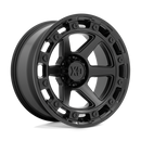 17X9 XD XD862 RAID Satin Black 6X120 ET0 wheel/rim-2